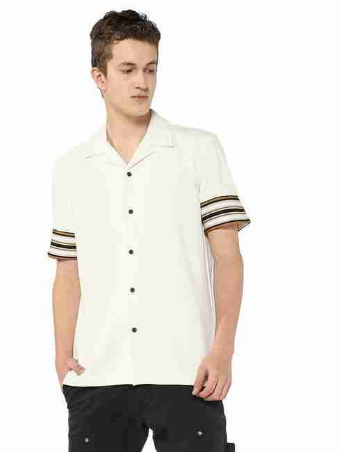GAS | Ross Tape Detail Textured Shirt