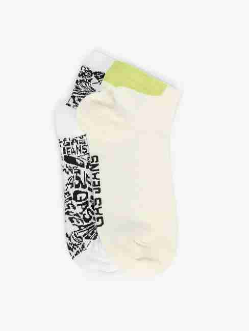 GAS | Graphic Ankle-Length Swirl Socks (Pack of 2)