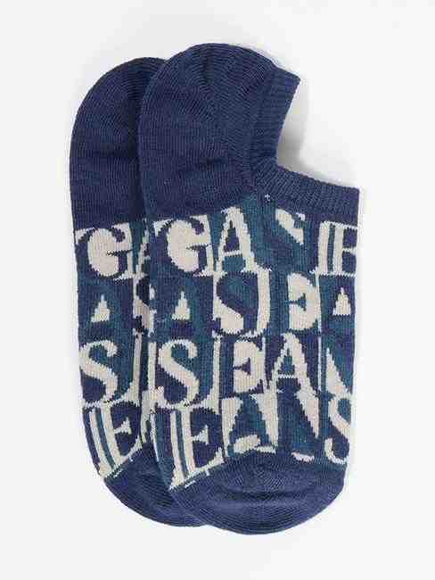 Graphic No Show Socks (Pack of 2)