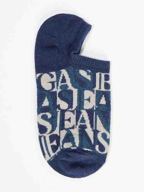 Graphic No Show Socks (Pack of 2)