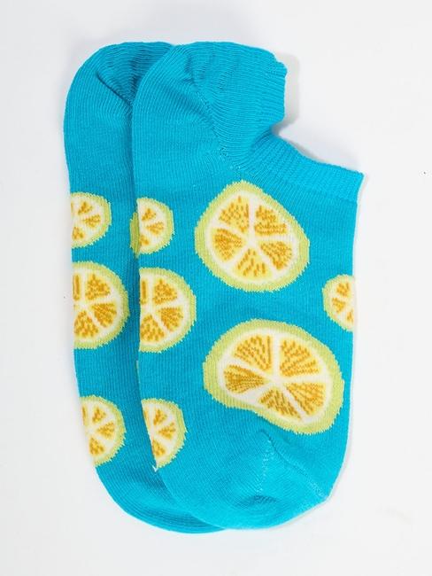 Graphic No Show Vacation Socks (Pack of 2)