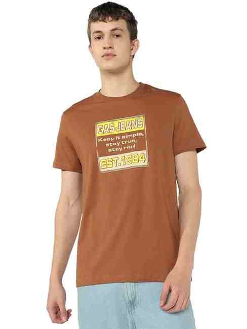 GAS | Distressed Box Graphic Jersey Tee