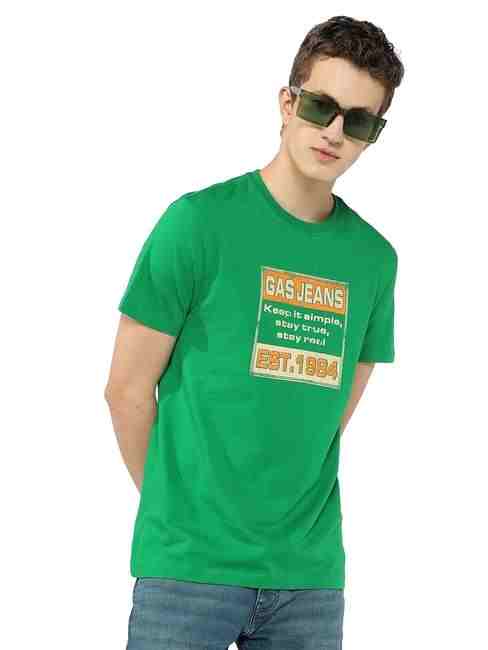 GAS | Distressed Box Graphic Jersey Tee