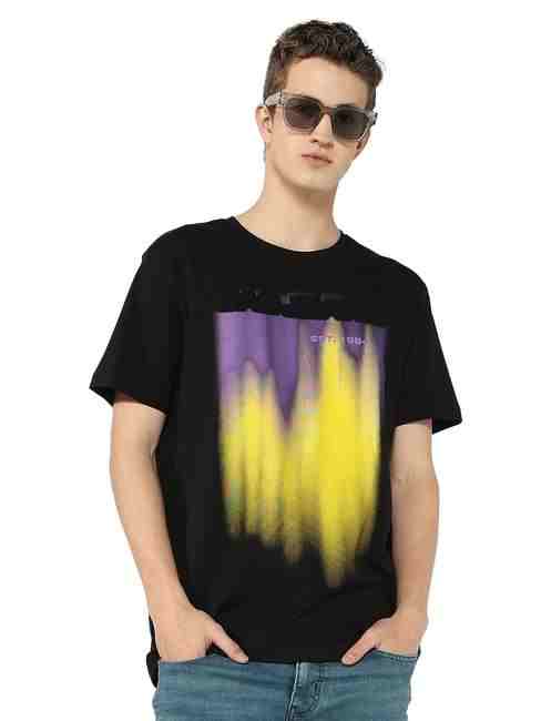 GAS | Emboss Brush Stroke Graphic Jersey Tee
