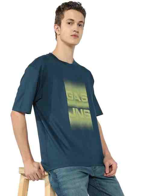 GAS | Graphic Boxy Fit Round Neck Tee