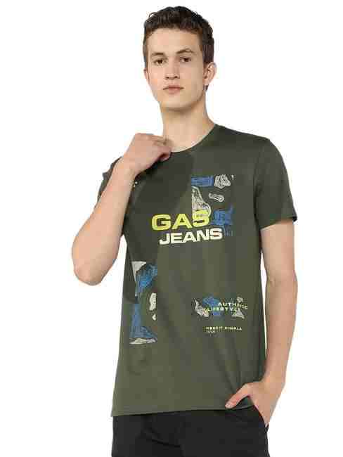 GAS | Off Trail Placement Graphic Regular Fit Tee