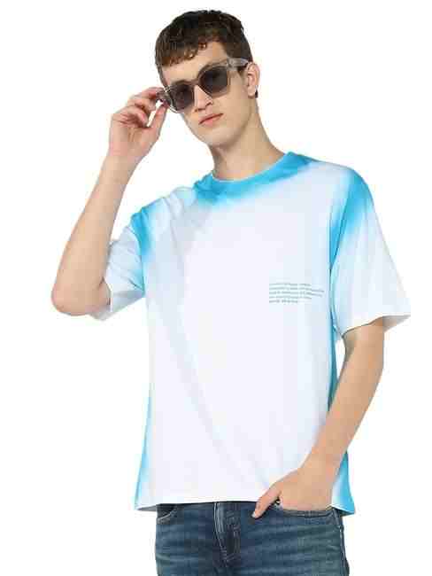 GAS | Spray Painted Boxy Fit Round Neck T-shirt
