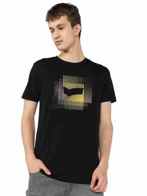 GAS | Textured Graphic Round Neck Tee