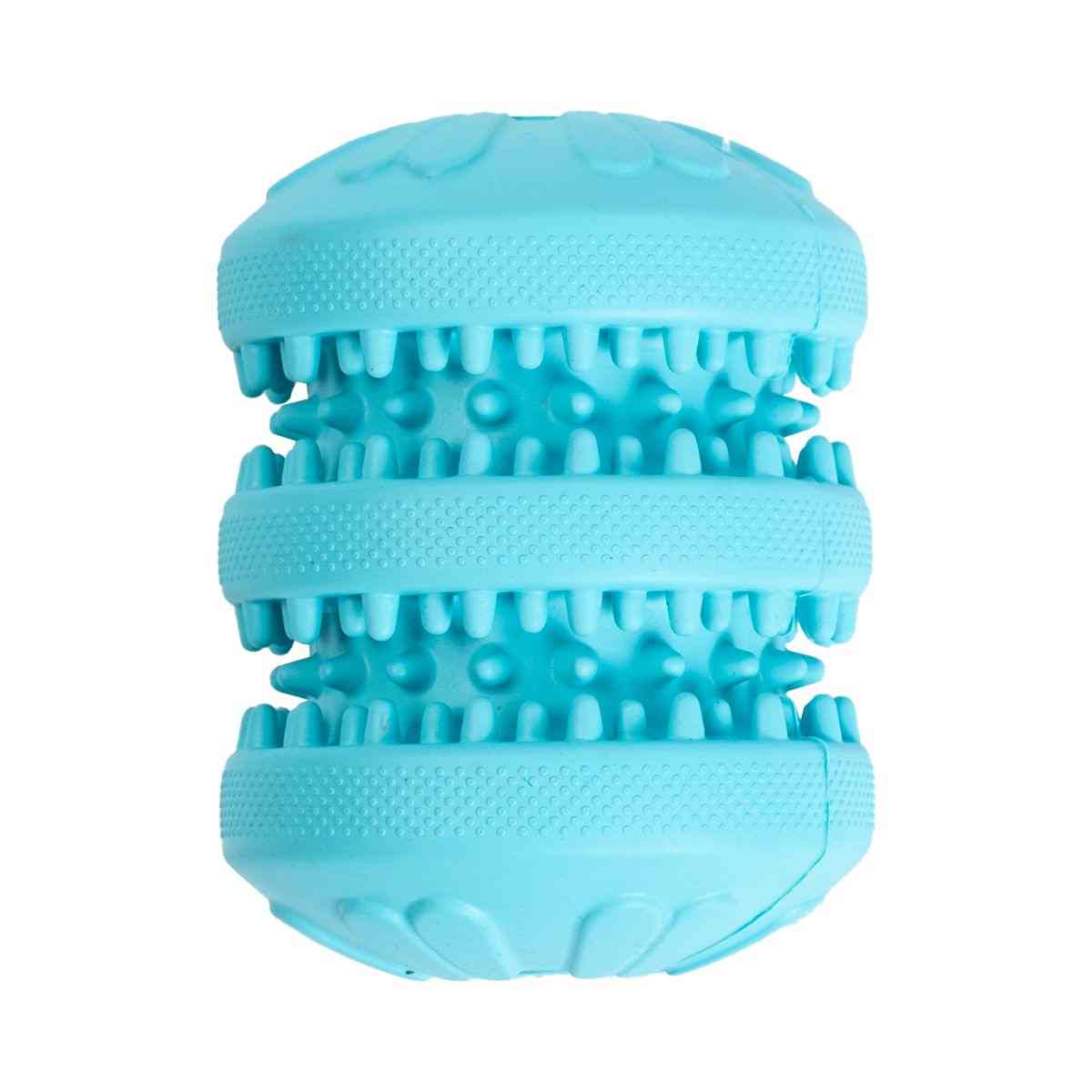 Ezra Play Treat Cylinder - Blue Rubber Toy