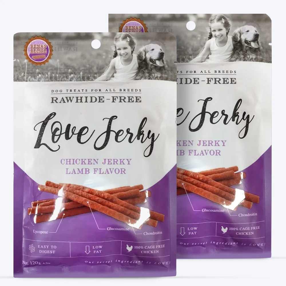 Renas Recipe Love Jerky Lamb 120 g – (Best Before Sep’26)
