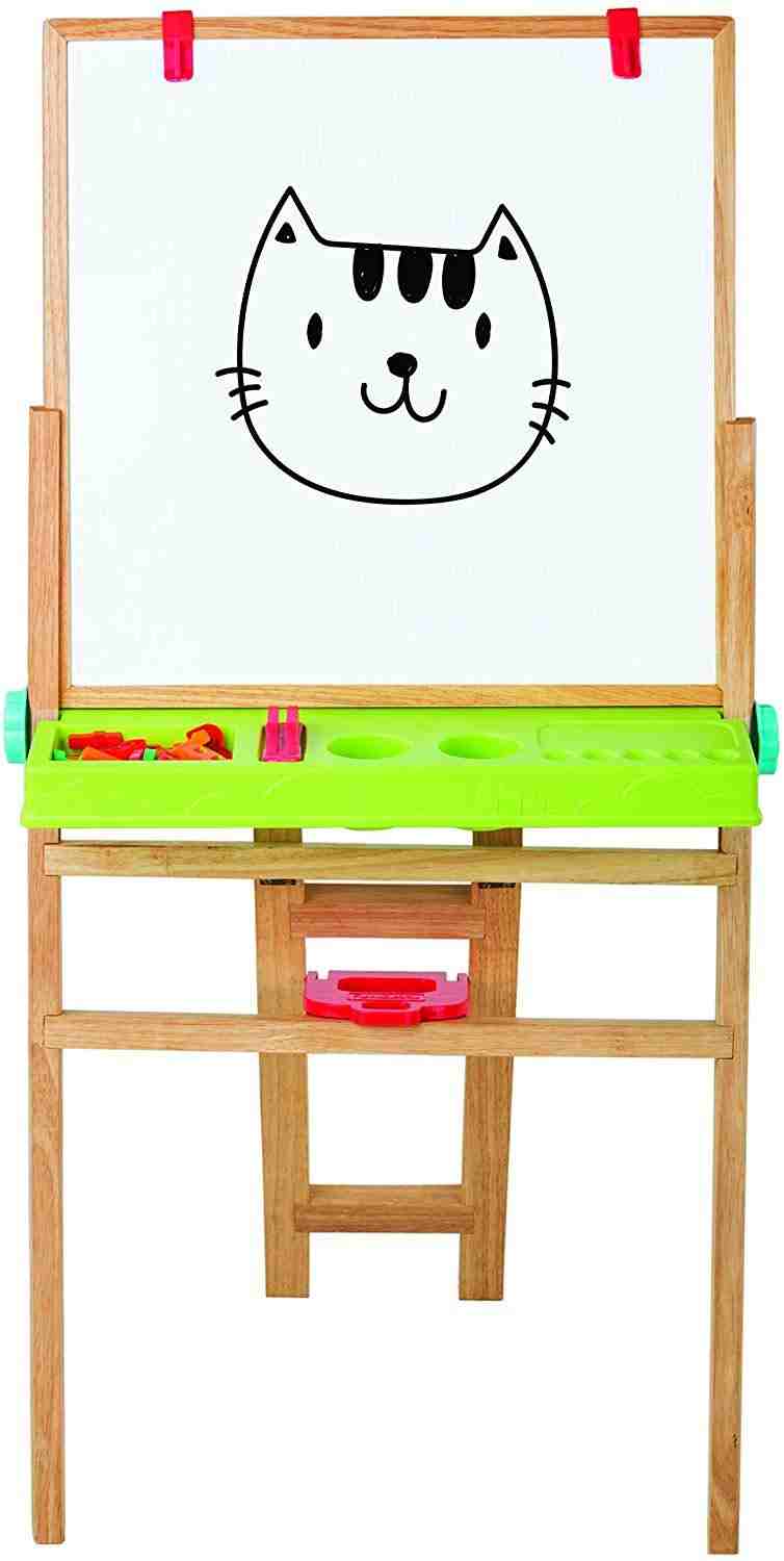 Giggles My First New Easel - Brown Activity Table & Boards for Kids age 3Y+ (Brown)