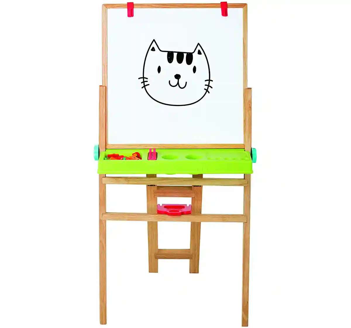 Giggles My First New Easel - Brown Activity Table & Boards for Kids age 3Y+ (Brown)
