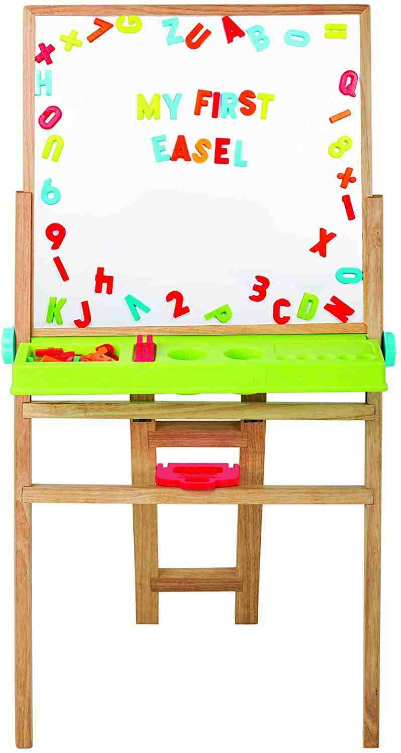 Giggles My First New Easel - Brown Activity Table & Boards for Kids age 3Y+ (Brown)