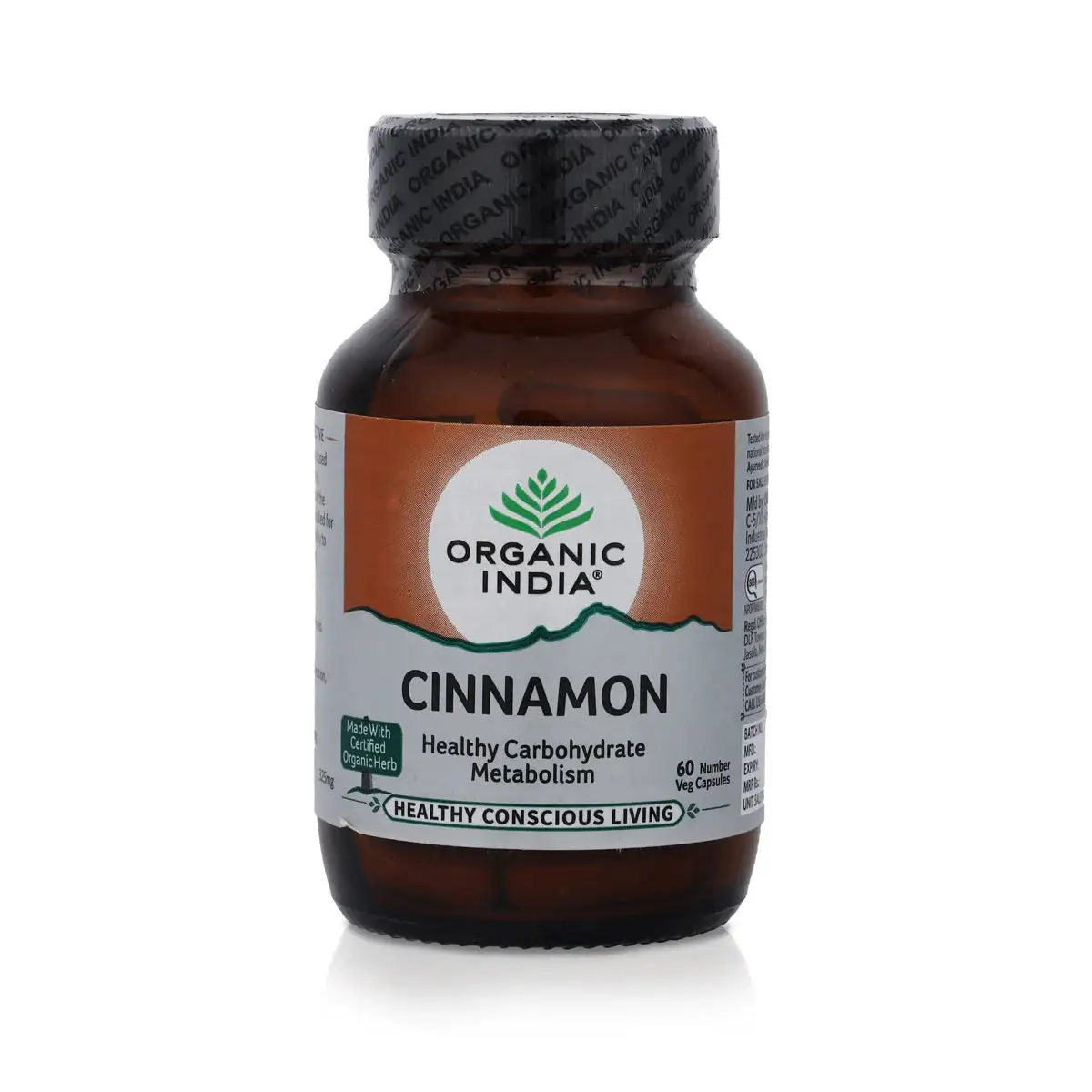Organic India Chinnamon - 60 Pcs | GIRI TRADING AGENCY PRIVATE LIMITED
