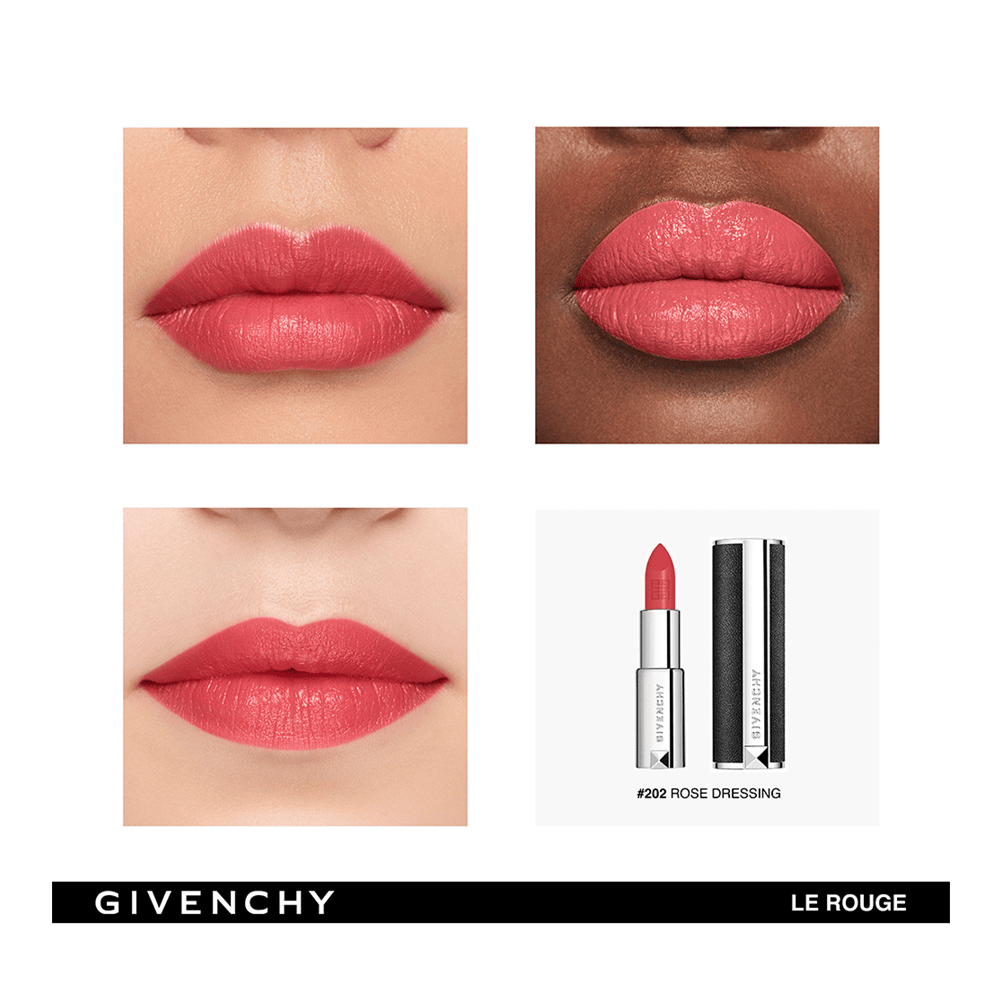 Le Rouge Luminous Satin Matte Lipstick • N202 Rose Dressing