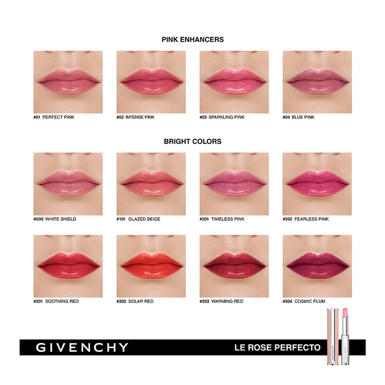 Le Rose Perfecto Beautifying Lip Balm • 01 Perfect Pink