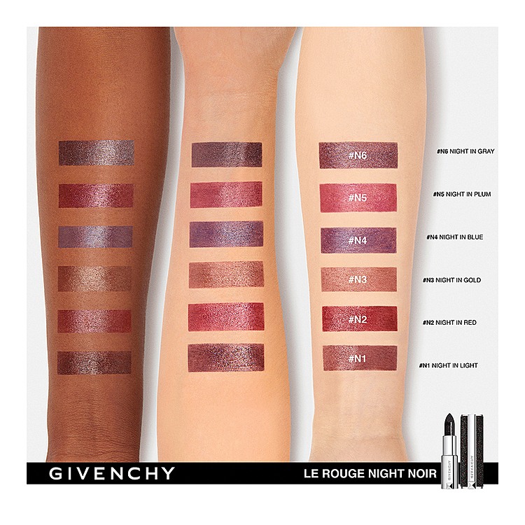 Le Rouge Night Noir Sheer Lipstick • N6 Night In Gray