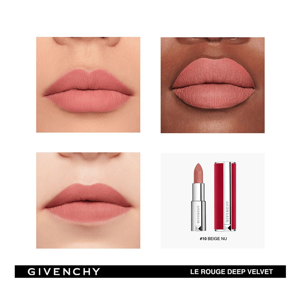 Le Rouge Deep Velvet Lipstick N10 Beige Nu