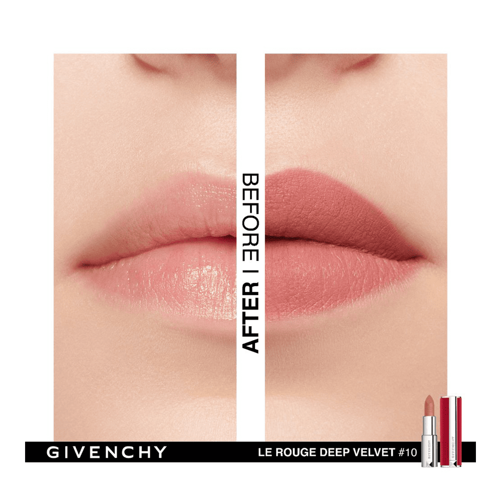 Le Rouge Deep Velvet Lipstick • N10 Beige Nu