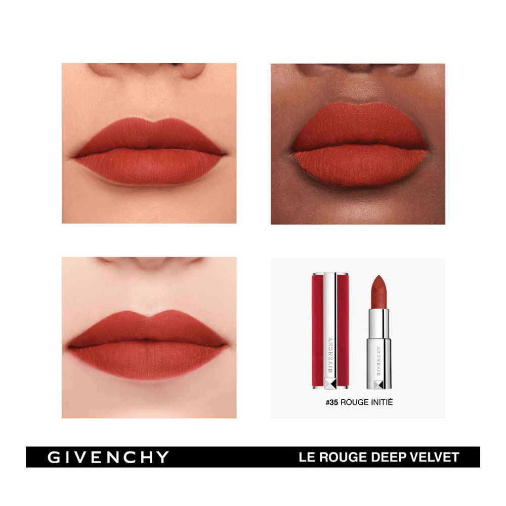 Le Rouge Deep Velvet Lipstick • N35 Rouge Initie