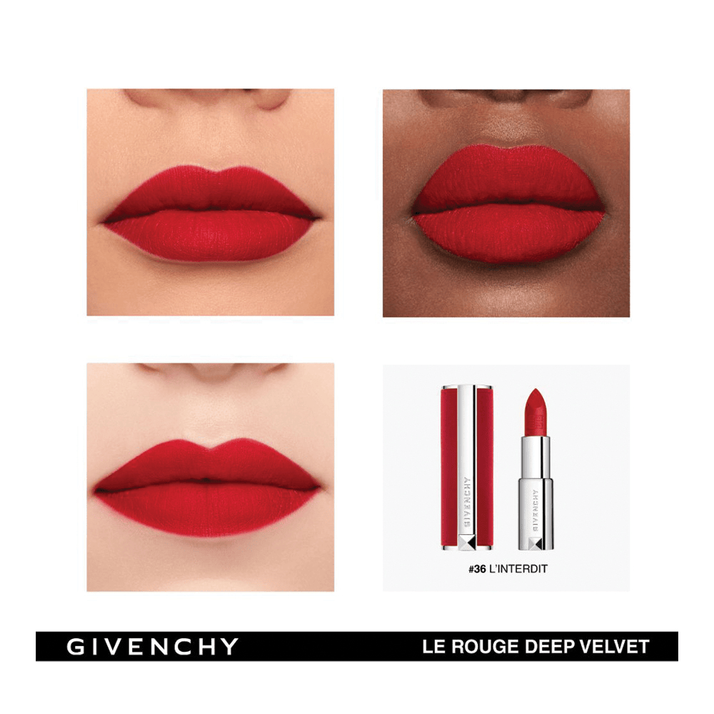 Le Rouge Deep Velvet Lipstick • N36 L'Interdit