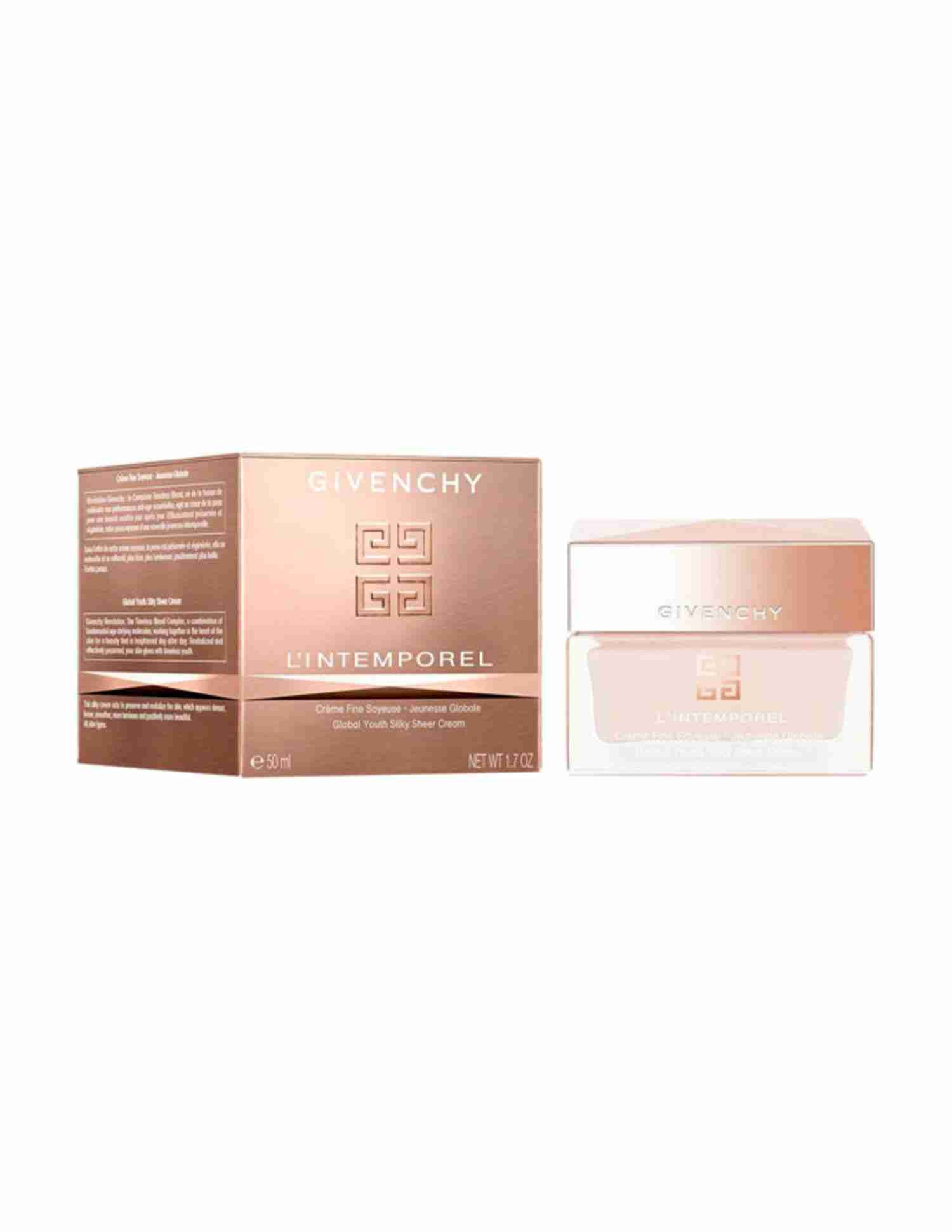 GIVENCHY L'INTEMPOREL フェイスクリーム 50ml L'intemporel Global Youth Silky Sheer Cream • 50ml