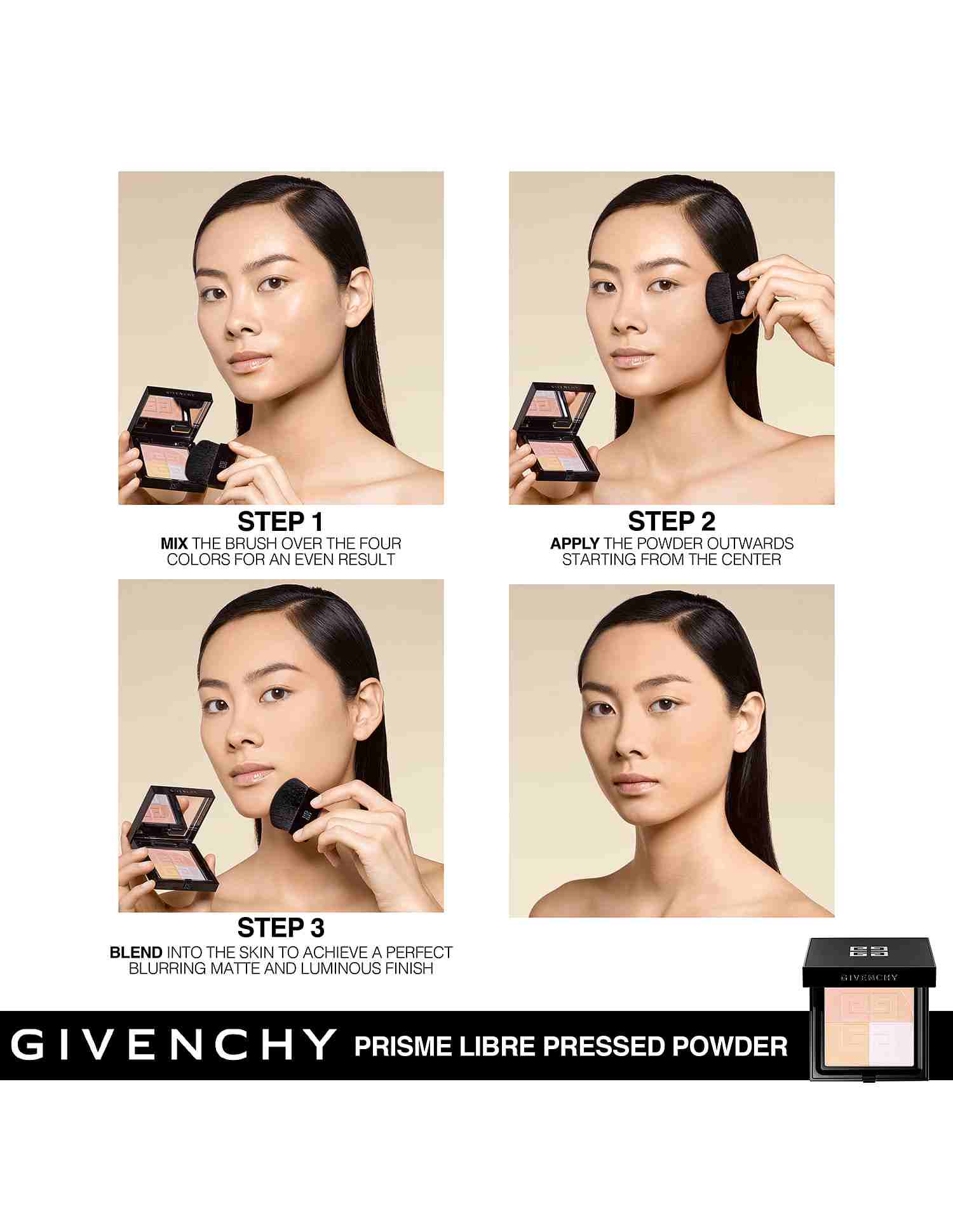 Prisme Libre Pressed Powder - N°05 Poplin Mimosa • N05 Poplin Mimosa