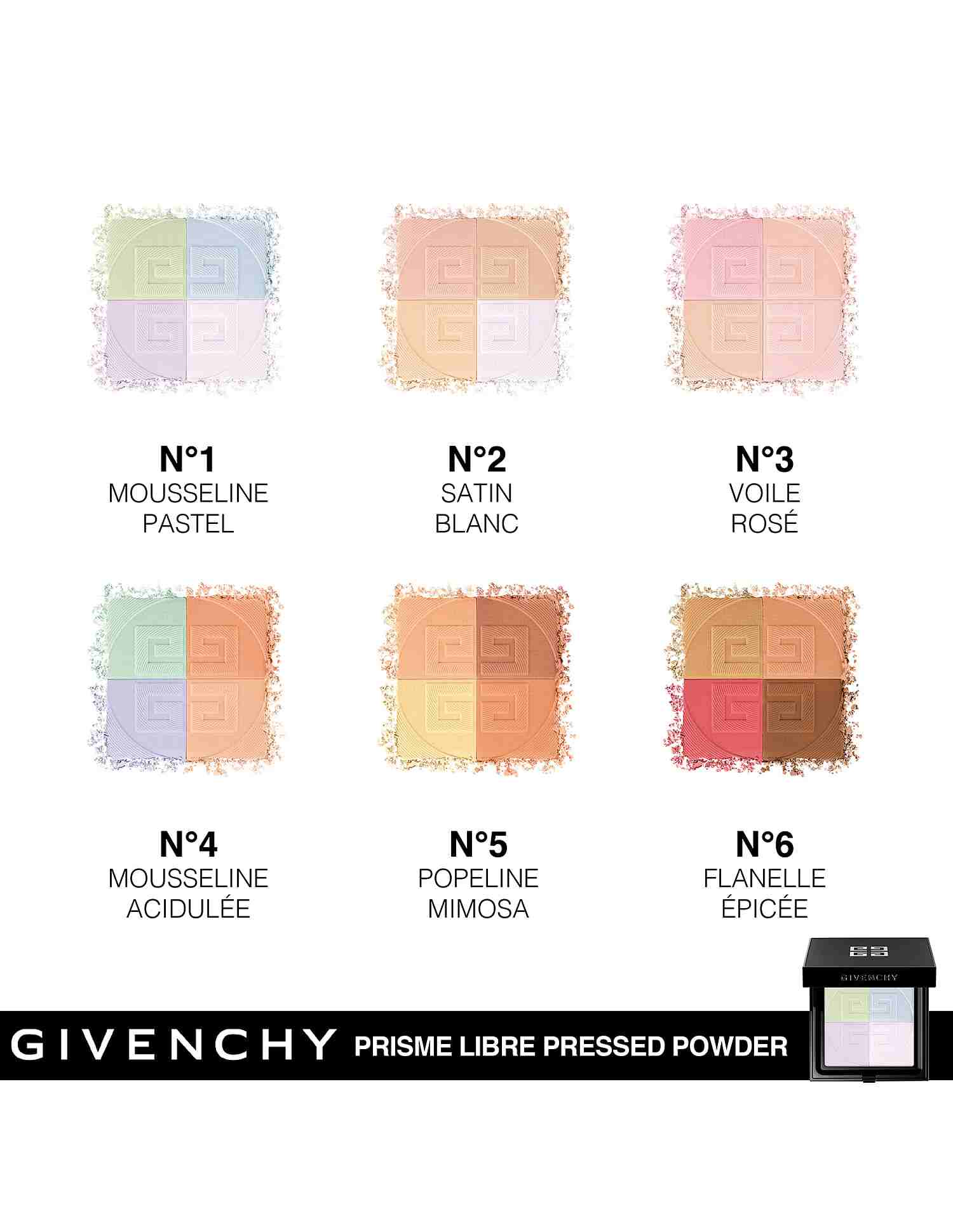 Prisme Libre Pressed Powder - N°05 Poplin Mimosa • N05 Poplin Mimosa