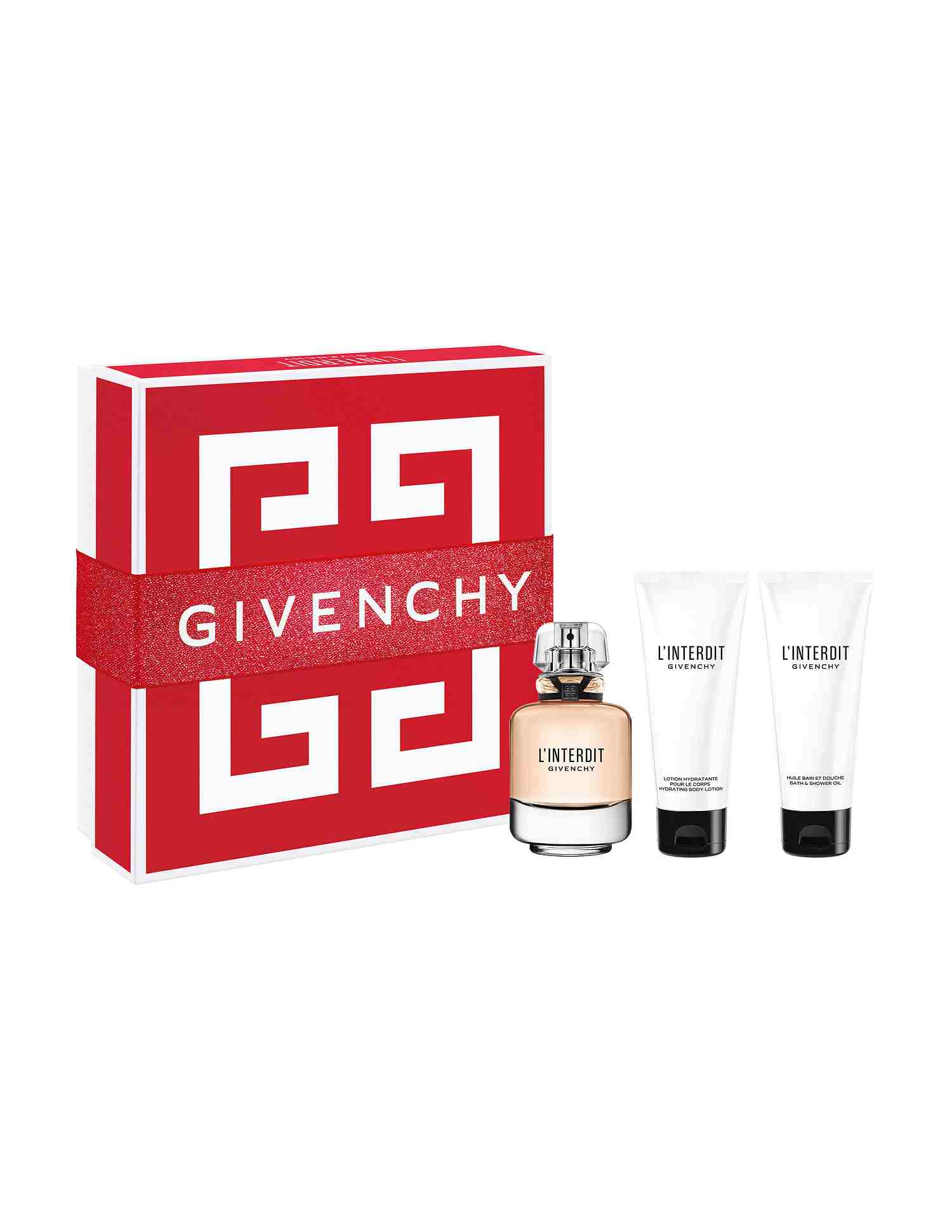 L'Interdit Eau De Parfum 80ml + Lotion 75ml + Oil 75ml Gift Set • 80ml