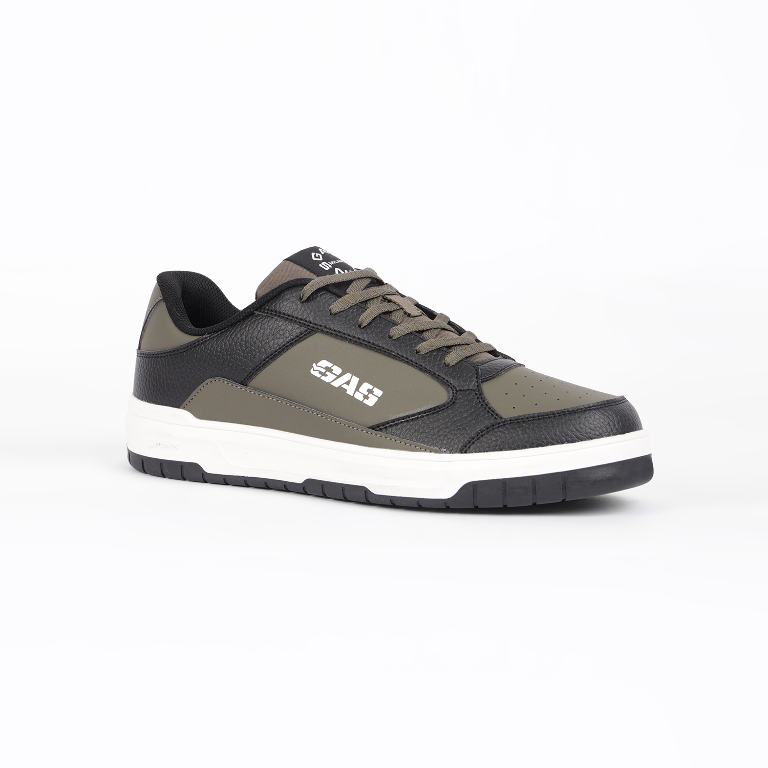Men Pulse X Olive Black Sneakers