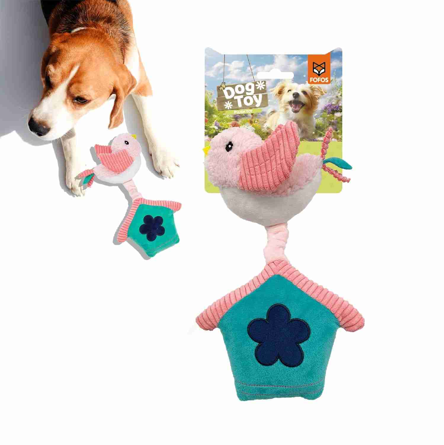 Barkbutler Fofos Garden Bird House
