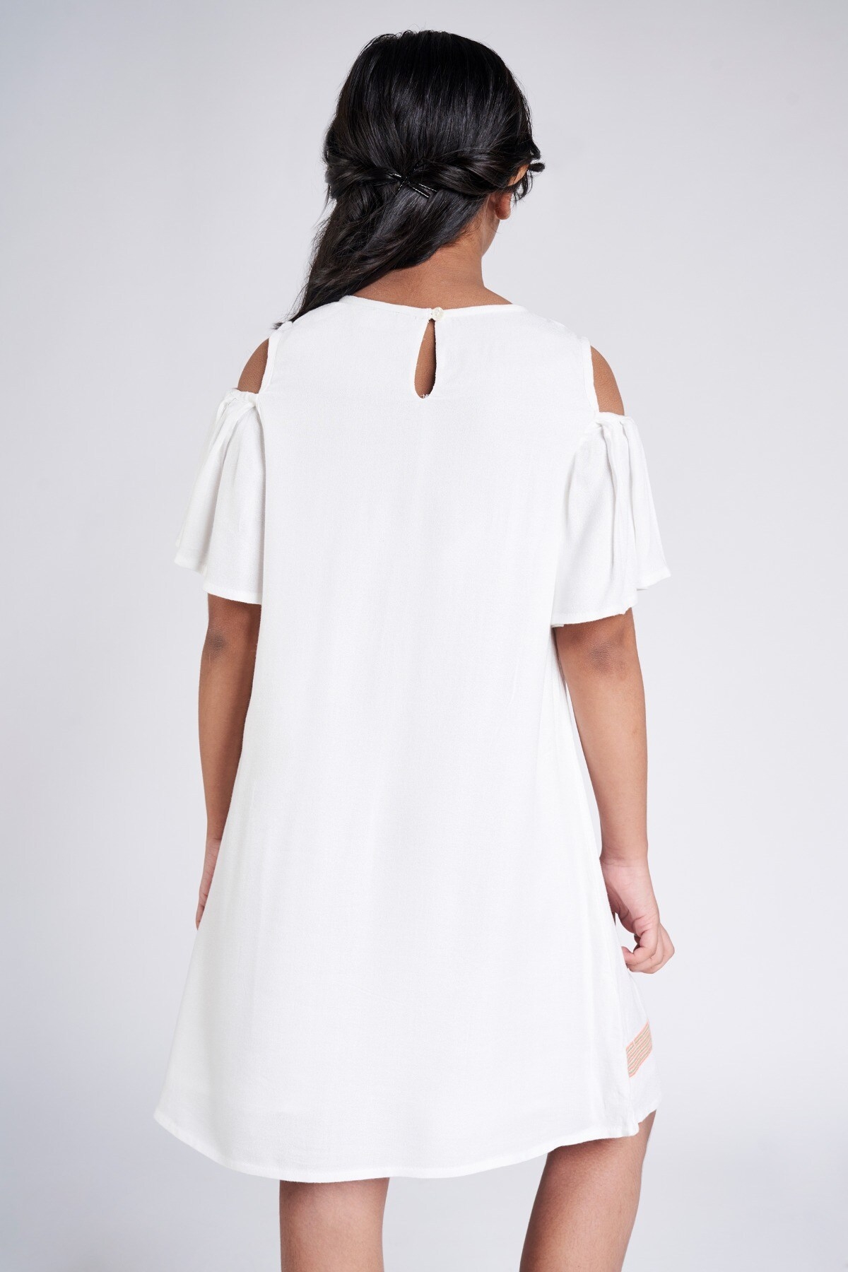 Global Desi | WHITE DRESS 1