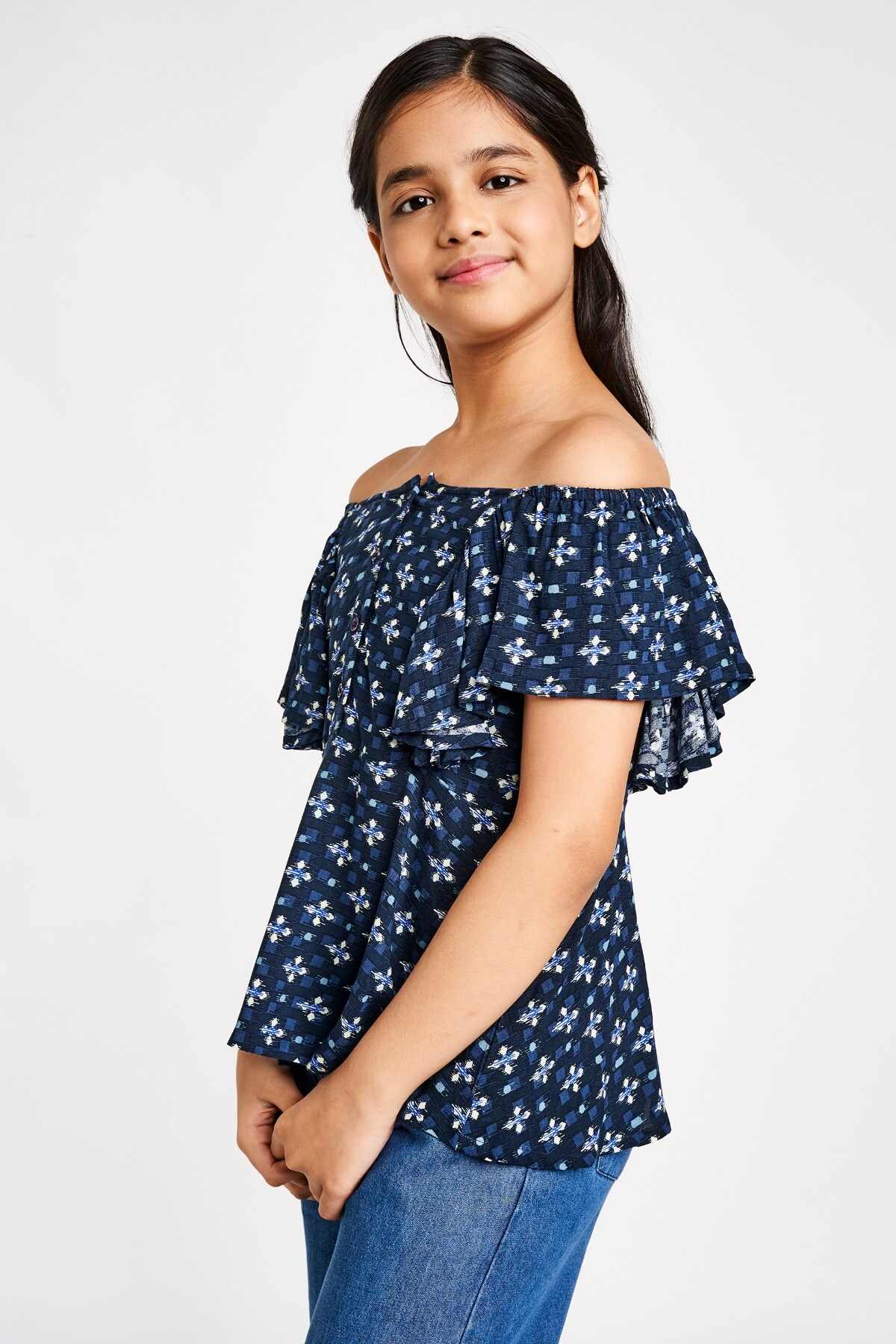 NAVY TOP