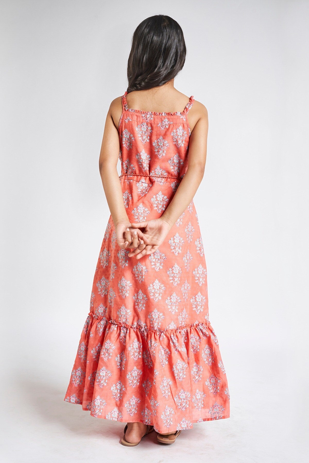 Global Desi | Pink Maxi Dress 0