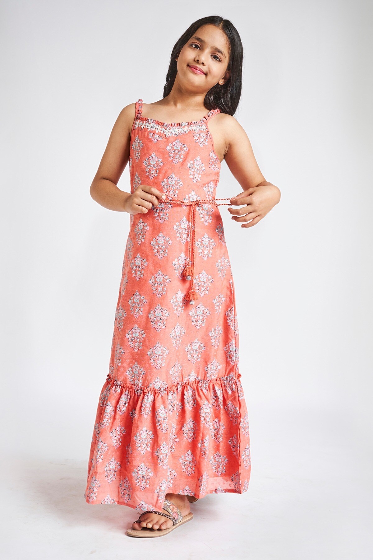 Global Desi | Pink Maxi Dress 2