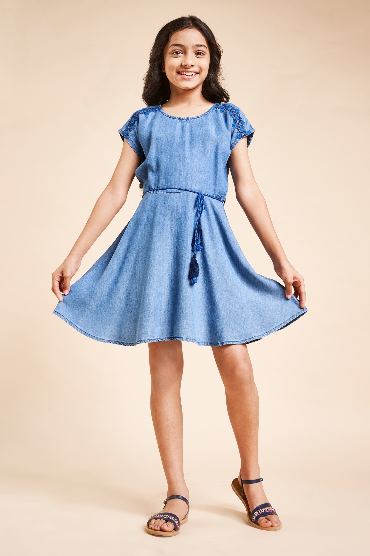 Global Desi | Blue Dress 4