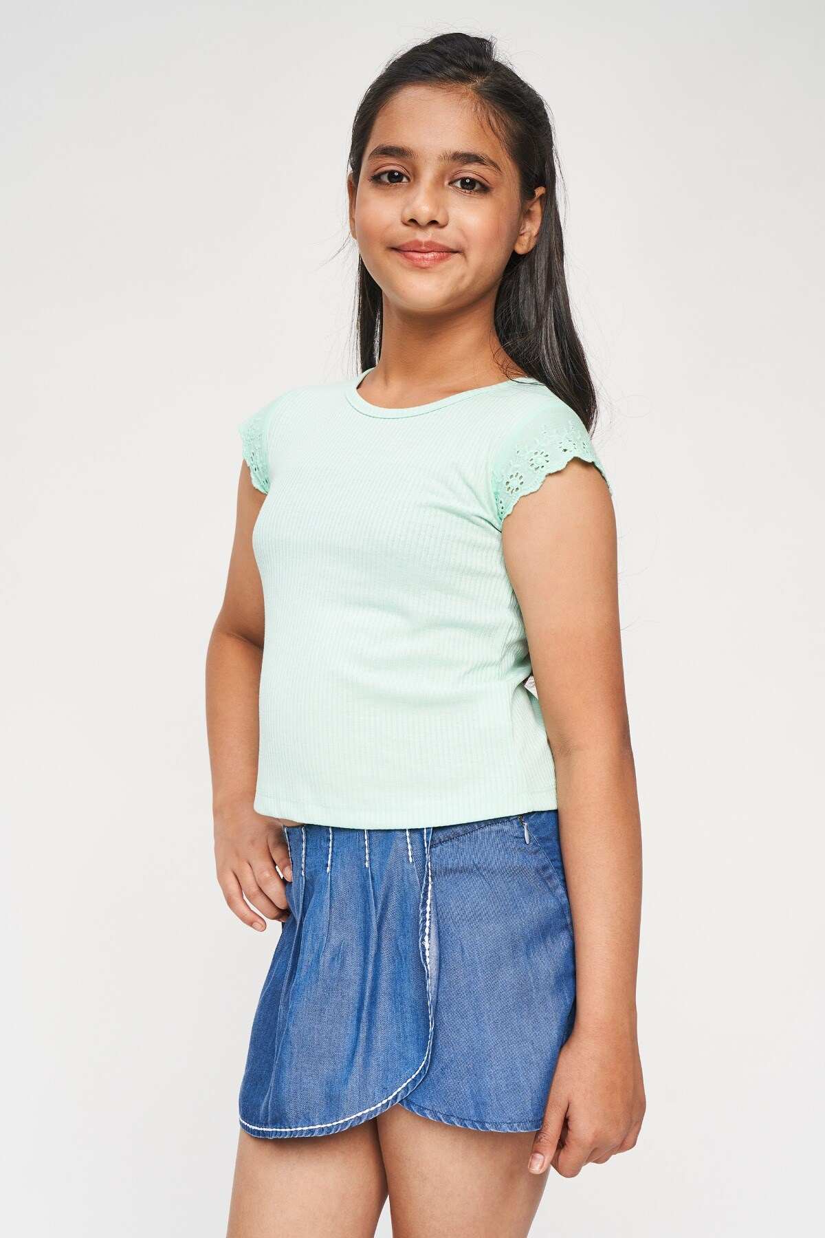 Mint Solid Top