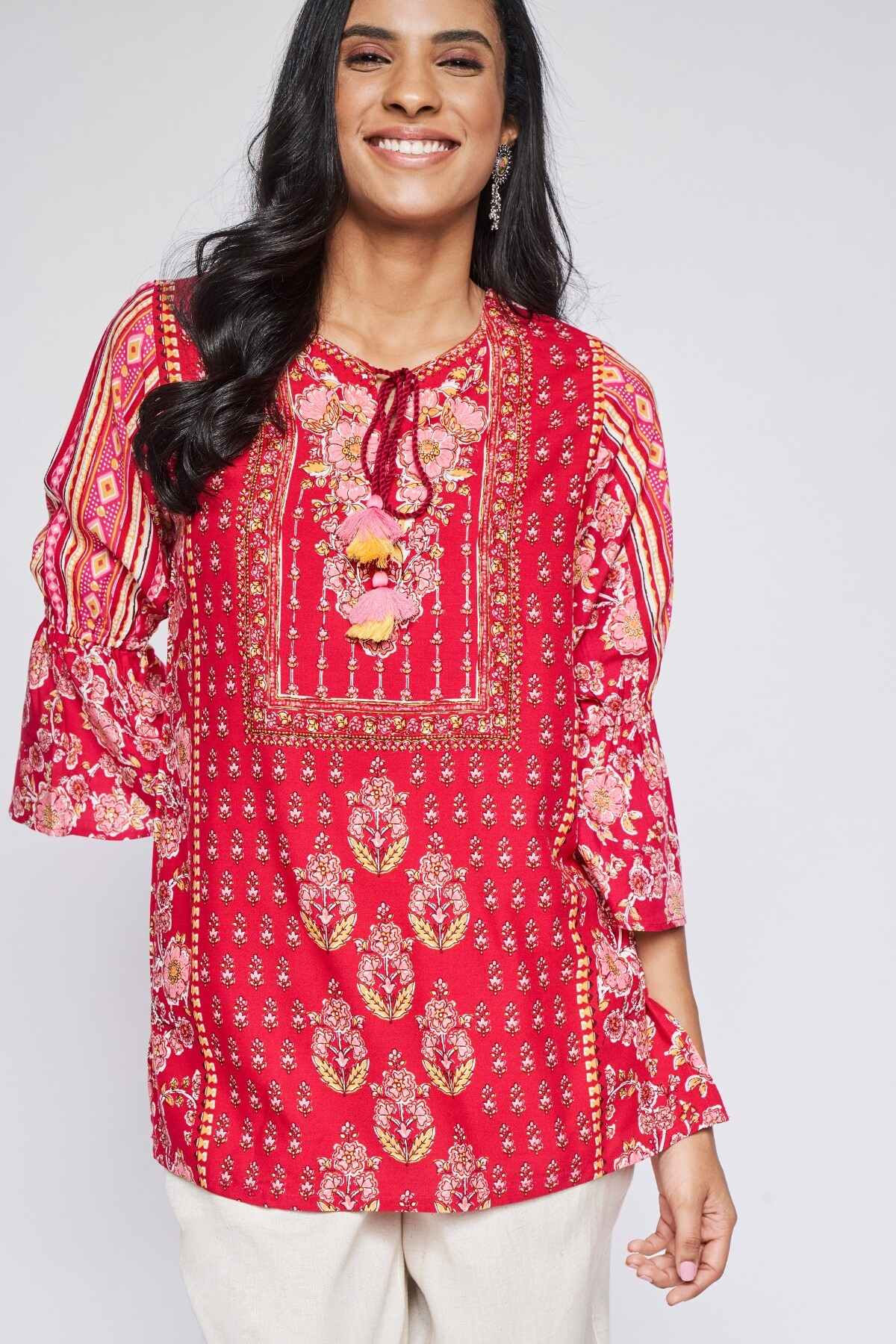 Global Desi Red Top