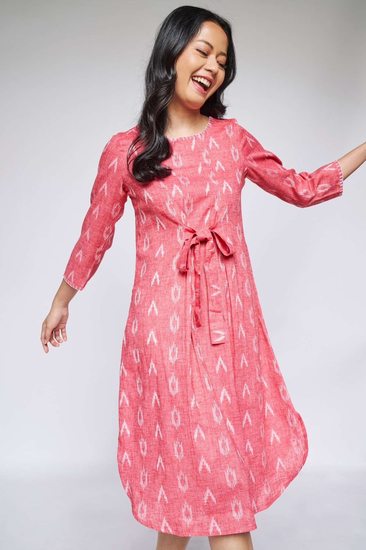Global desi red dress on sale