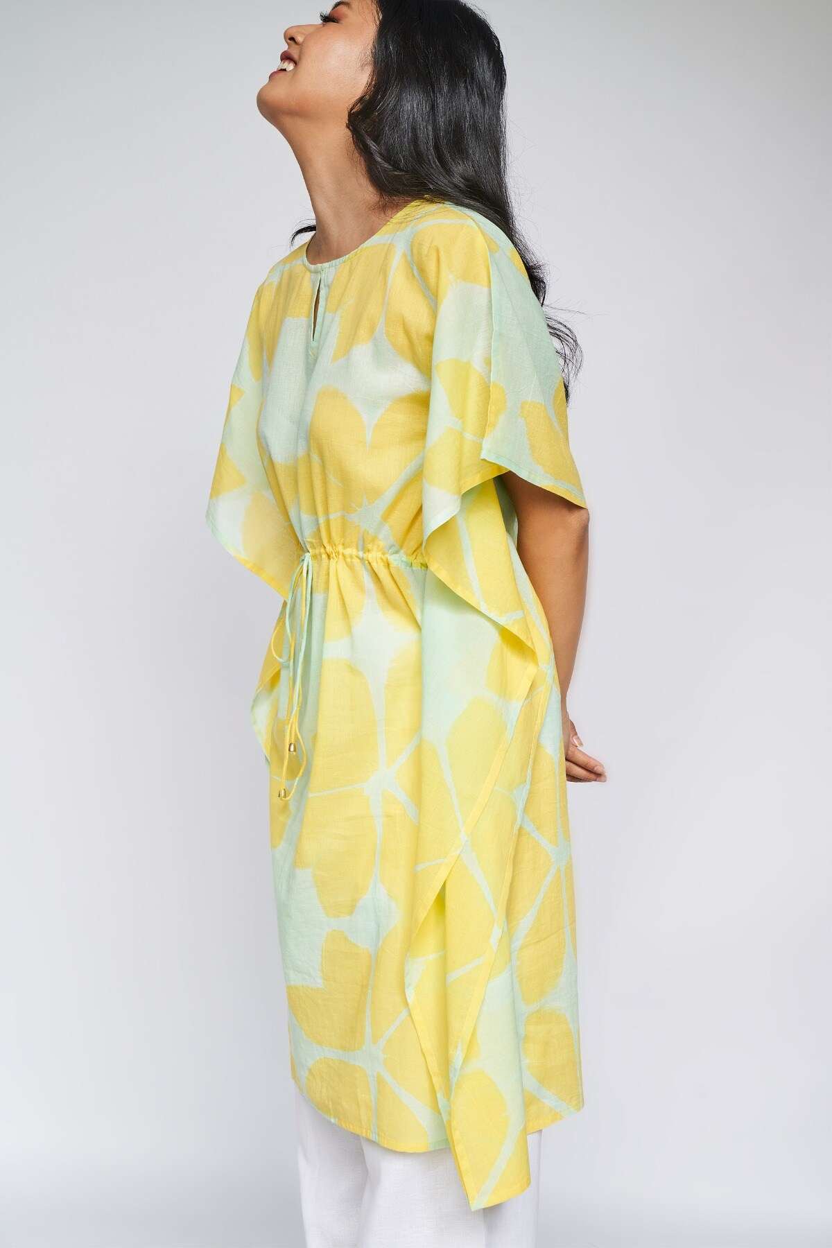 Global Desi Yellow Kurta