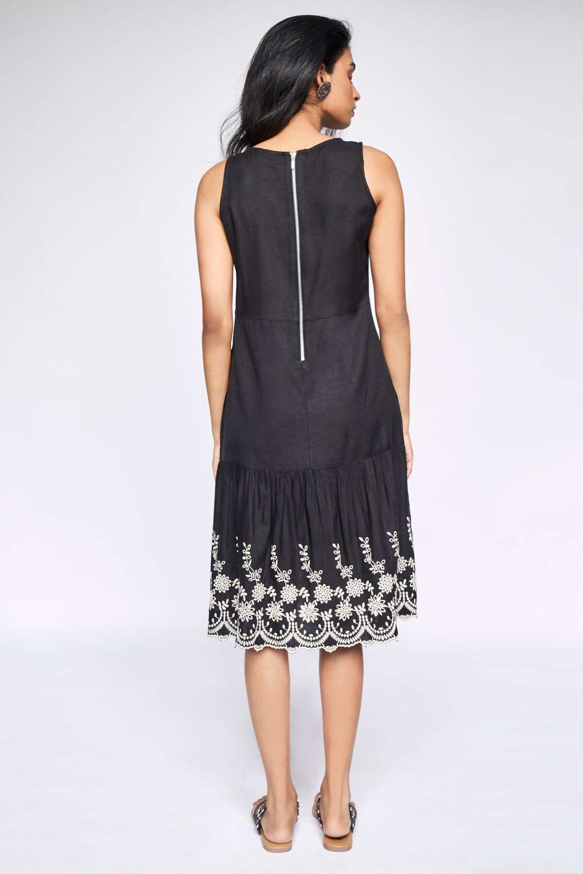 Global Desi Black Dress