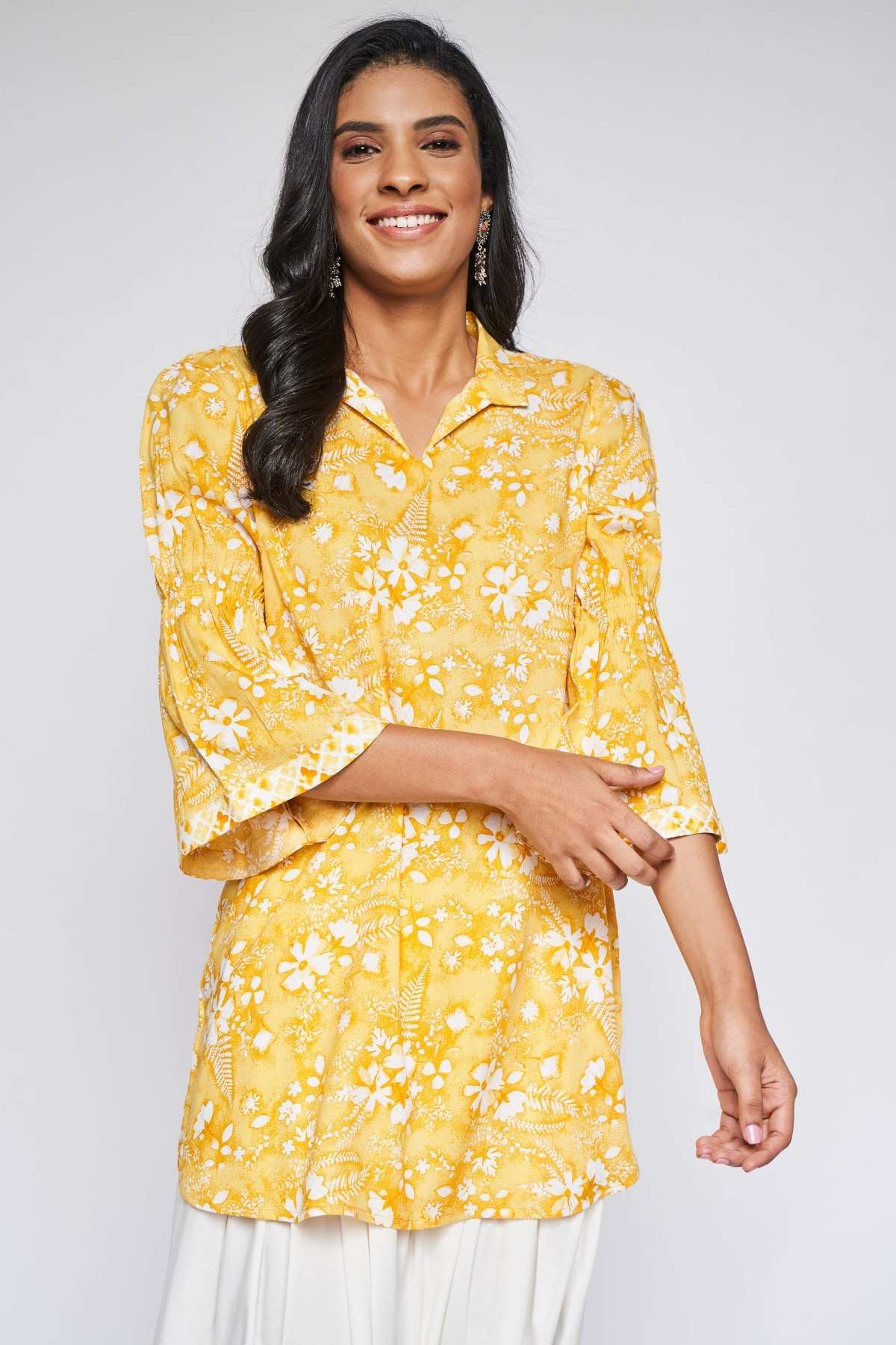 Global desi yellow top new arrivals