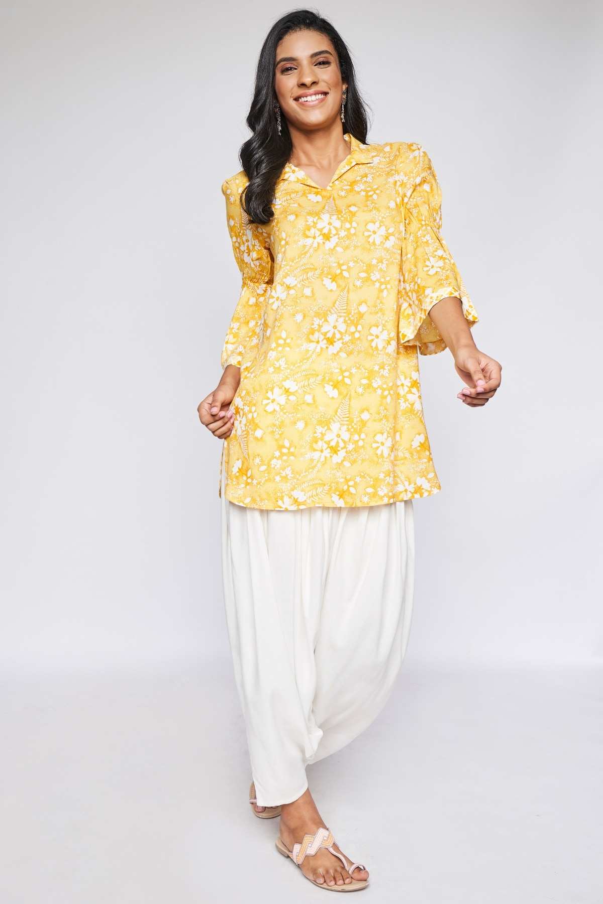 Global Desi Yellow Tunic