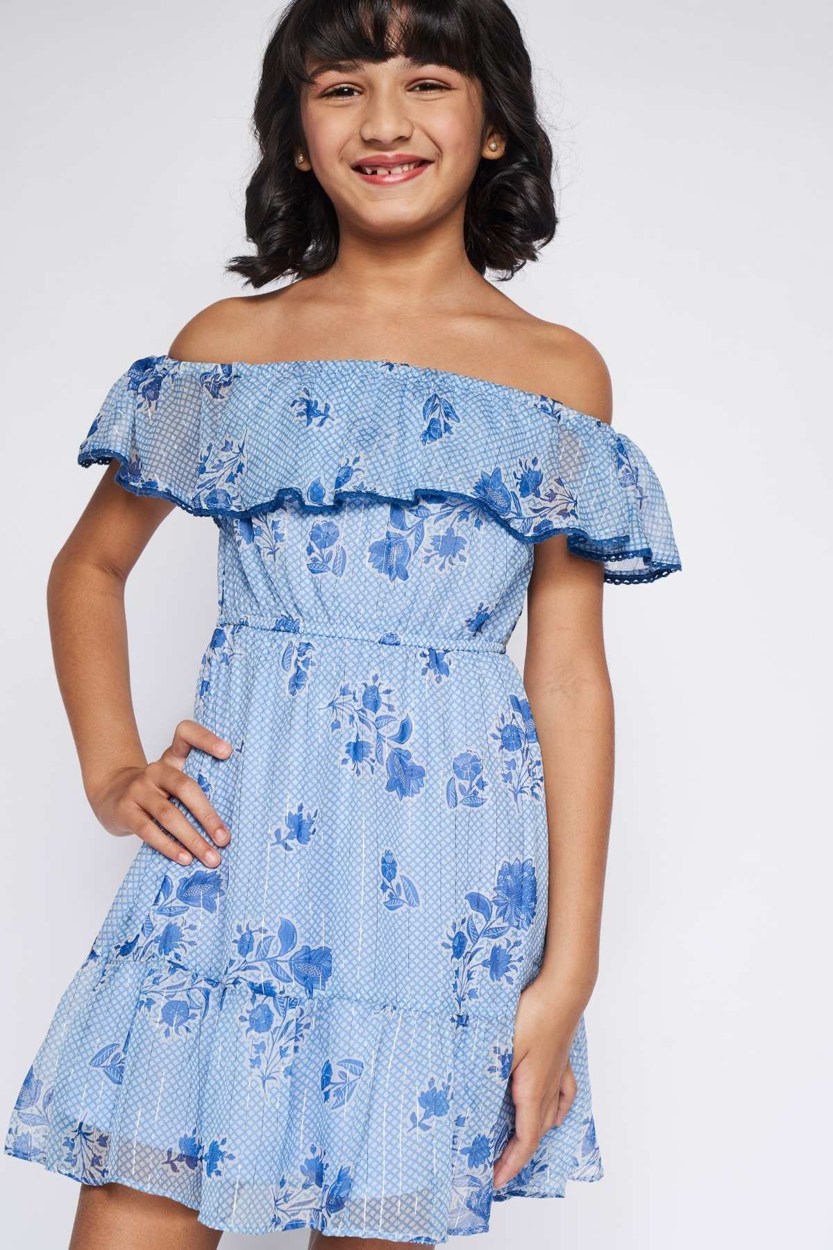 Global desi blue dress online