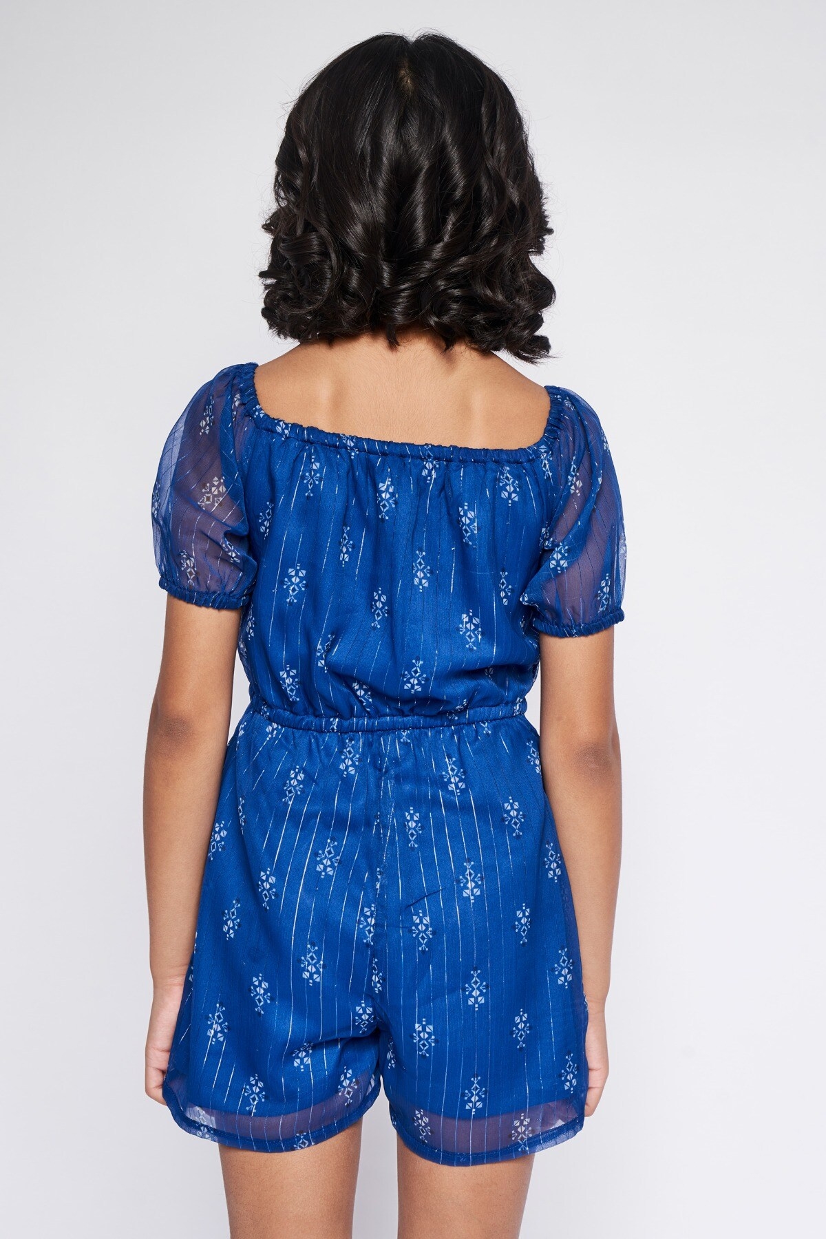 Global Desi Dark Blue Jump Suit