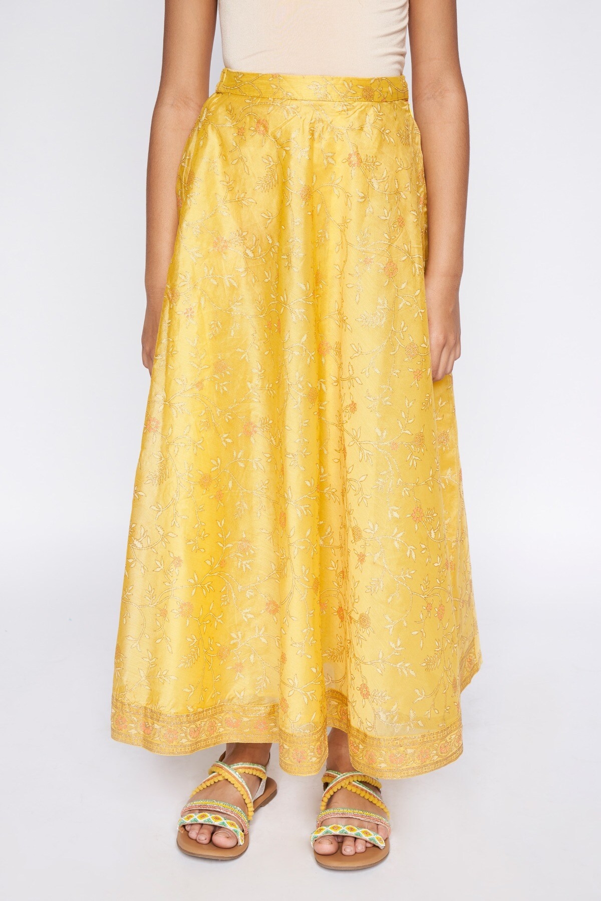 Global Desi | Global Desi Yellow Skirt 1