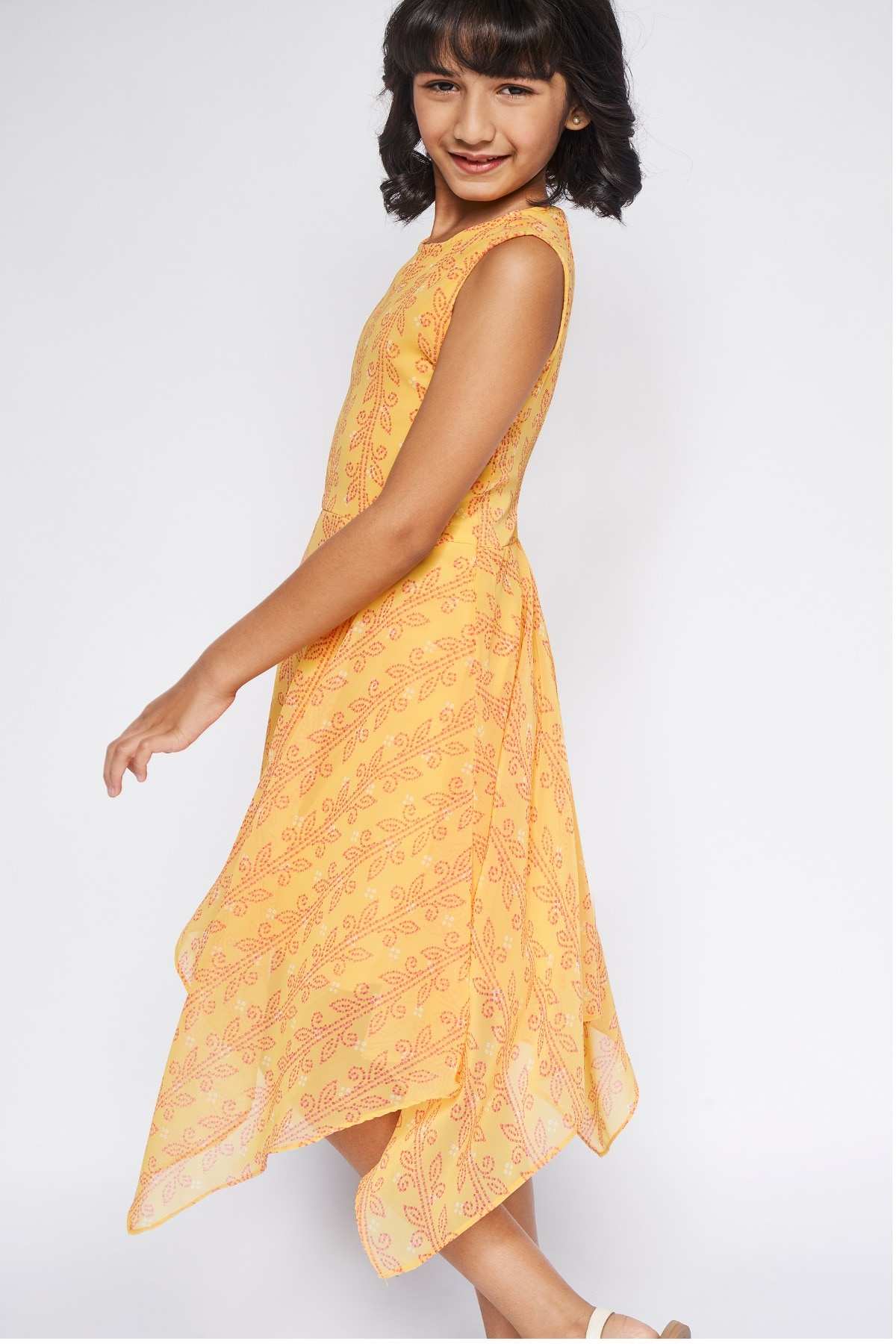 Global desi 2025 yellow dress