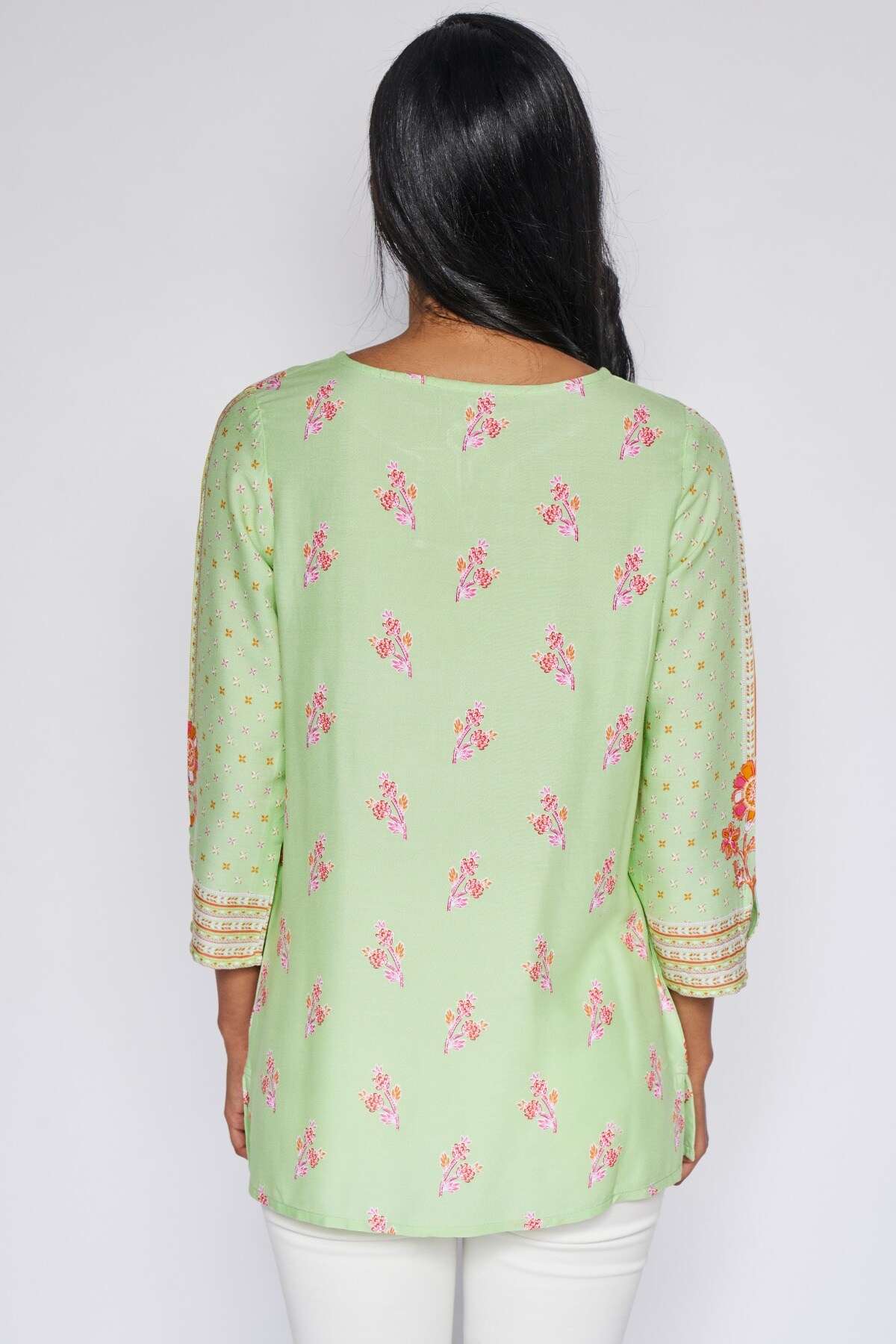 Global Desi Mint Top