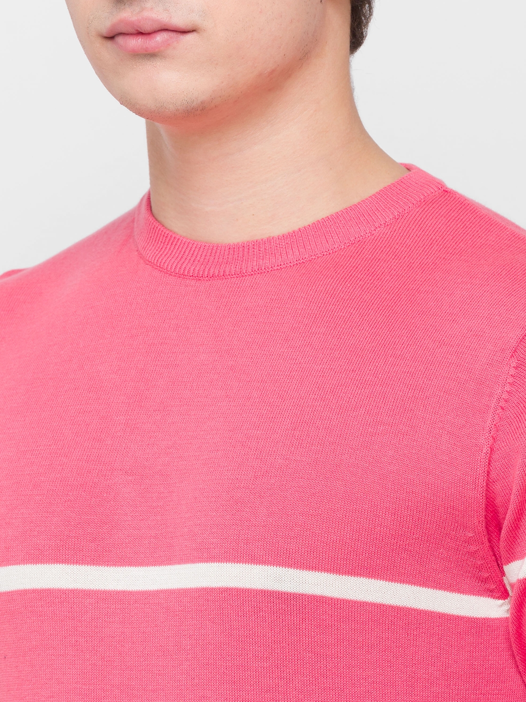 globus | Pink Striped T-Shirt 4