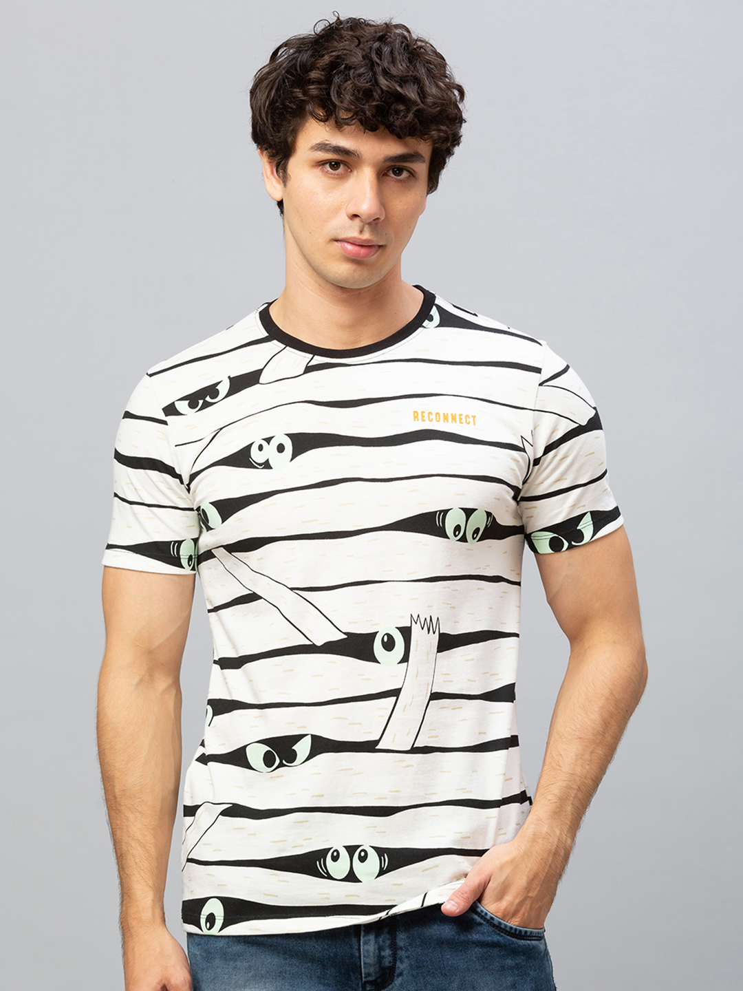 Globus Cream Printed Tshirt